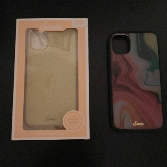 Sonix Accessories - Sonix new Glitter Gold Case plus another for IPhone 11 regular. 2 total